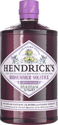 Hendricks Midsummer Solstice Gin 750ml