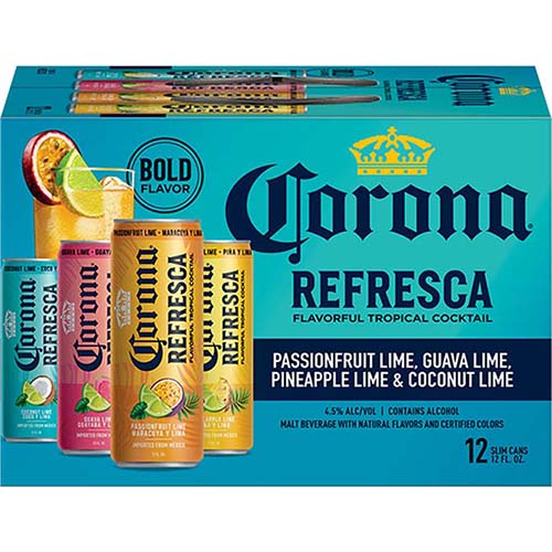 Corona Refresca Tropical Punch Variety Can