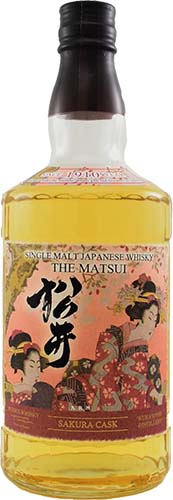 Matsui Shuzo The Matsui Sakura Cask Single Malt Whiskey