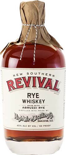 High Wire Distilling Co. New Southern Revival Rye Whiskey