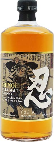 Shinobu Distillery 'the Koshi-no Shinobu' Mizunara Oak Pure Malt Whiskey