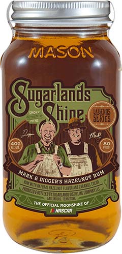 Sugarlands Shine Mark & Diggers Hazelnut Rum