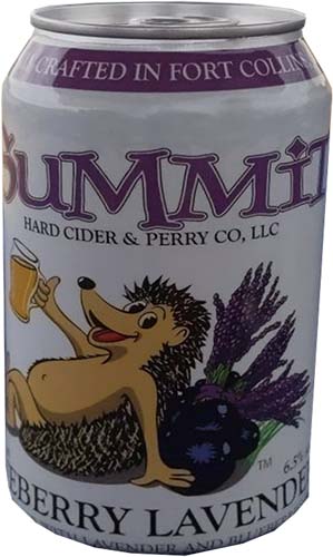 Summit Cider Blueberry Lavender Can