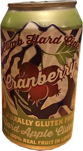 Climb Hard Cider Cranberry Cans Dq