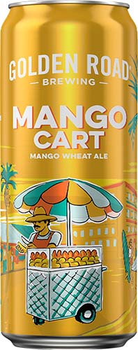 Golden Road Brewing Mango Cart Wheat Ale Can