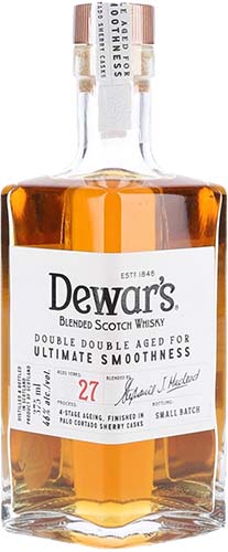 Dewar's Double Double 27 Year Old Blended Scotch Whiskey