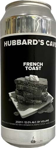 Hubbard's Cave French Toast Dbl Stout 2pk Can 16oz  *sale*