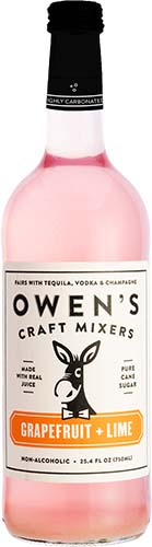 Owen’s Craft Mixers Grapefruit And Lime
