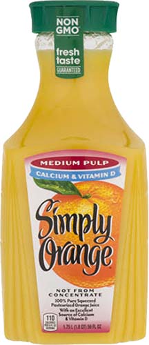 Simply Orange Juice Calcium