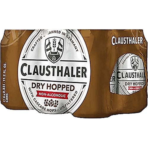 Clausthaler Dry Hopped Non-alcoholic Cn 6pk