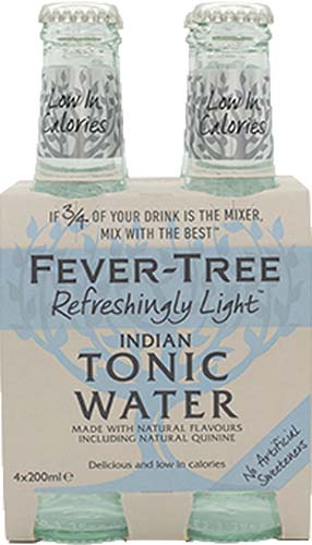 Fever Tree Light Tonic Water 4pk