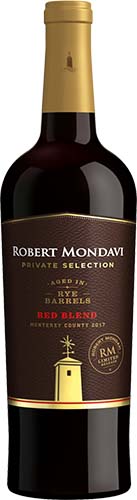 Mondavi Private Select Rye Barrel Red