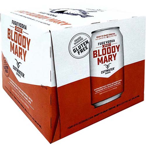 Cutwater Spicy Bloody 4pk Can