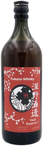 Fukano                         Vault Reserve Whisky
