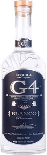 G4 Blanco Tequila 80