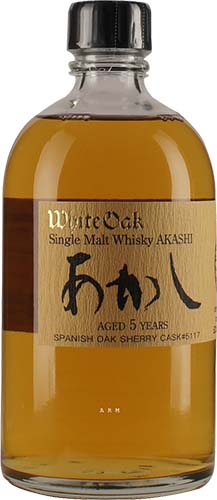 Akashi 5yr Sherry Sngl Malt Whiskey 750ml