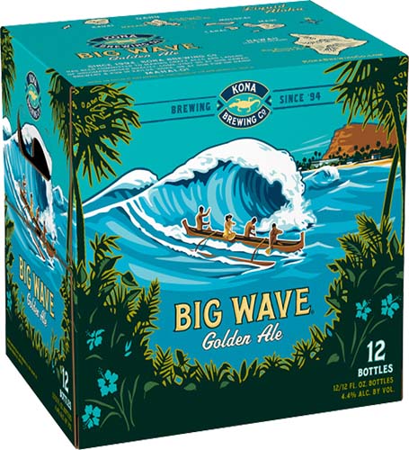 Kona Big Wave Golden Ale 12 Pk Cans
