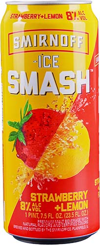 Buy Smirnoff Ice Smash Strawberrylemon Online One Stop Liquors