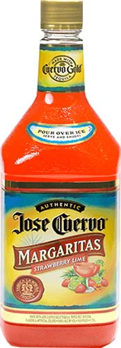 Jose Cuervo Authentic Strawberry Margarita 1.75 Liter