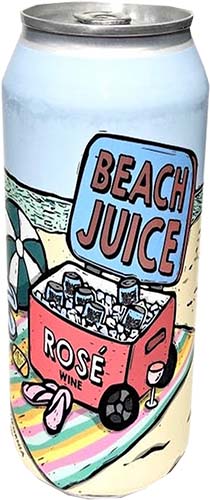Beach Juice Rose Bubbles Can