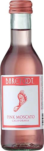 Barefoot Cellars Pink Moscato (pet) 187ml
