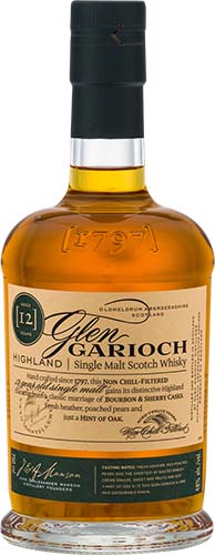 Glen Garioch 12 Year Old Highland Single Malt Scotch Whiskey
