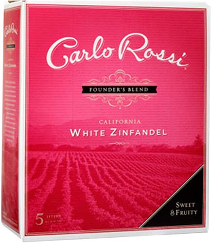 Carlo Rossi Box White Zinfandel