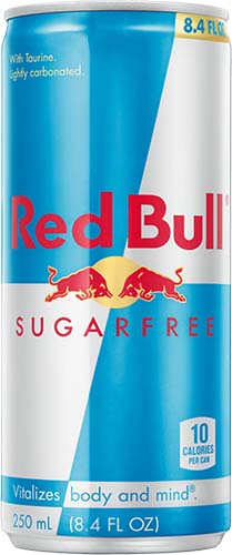 Red Bull Sugar Free Single 8.4 Oz