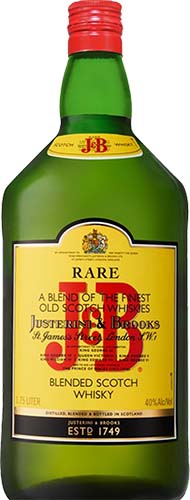 J&b Rare Blended Scotch Whiskey