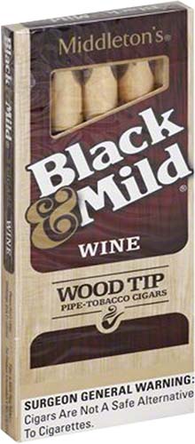 Middleton Black And Mild Cigars - 5 Pack