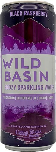 Wild Basin Boozy Sparkling Black Rasp