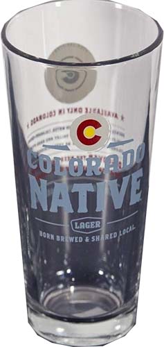 Colorado Native Pint Glass