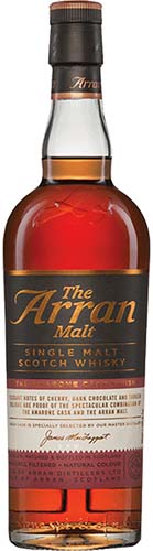 The Arran Malt Distillery Amarone Cask Finish Single Malt Scotch Whiskey