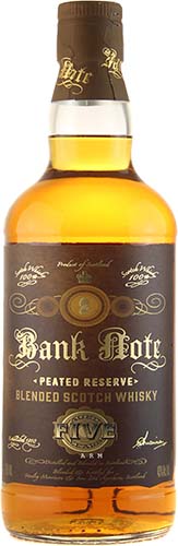 Bank Note Peated Blended Scotch
