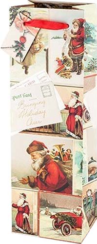 True Santa Collage Gift Bag