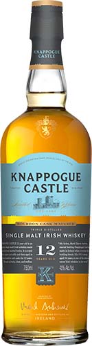 Knappogue Castle 12 Year Old Irish Single Malt Whiskey