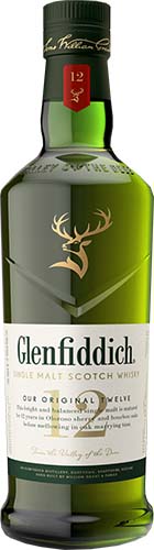 Glenfiddich Scotch 12 Yr