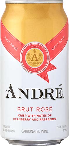 Andre Brut Rose' Can 375ml