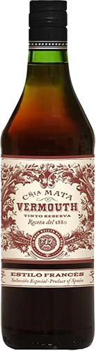 Mata Vermouth Tinto Reserva