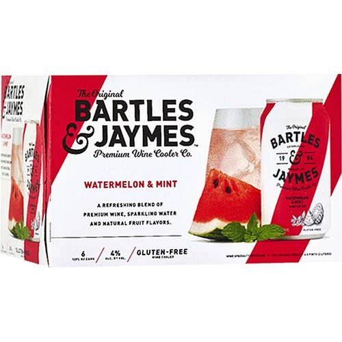 Bartles And Jaymes Watermelon Mint Wine Cooler
