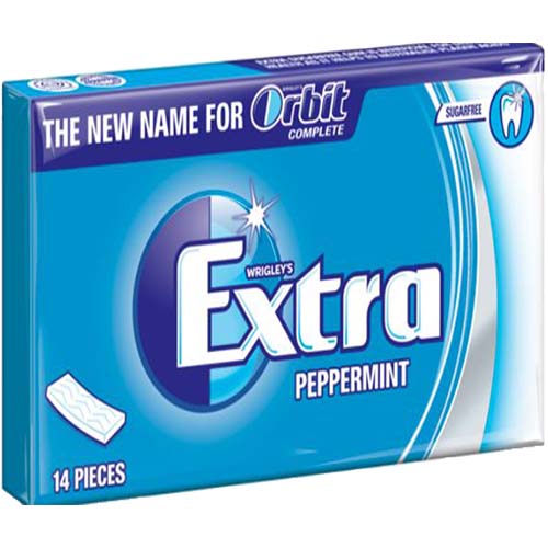 Extra Slim Pack Peppermint 15pc