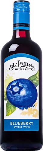 St James Blueberry Wine