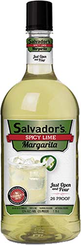 Salvadors Spicy Lime Margarita 1.75liter