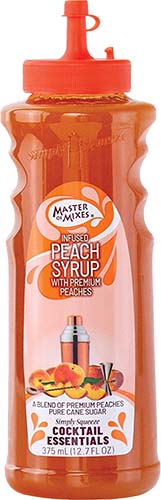 Masters Of The Mixes Peach Syrup 375ml
