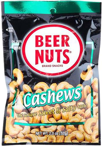 Beer Nuts Cashews 3oz