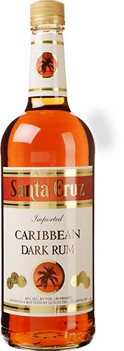 Buy Santa Cruz Dark Rum Online Daveco Beer Wine Spirits