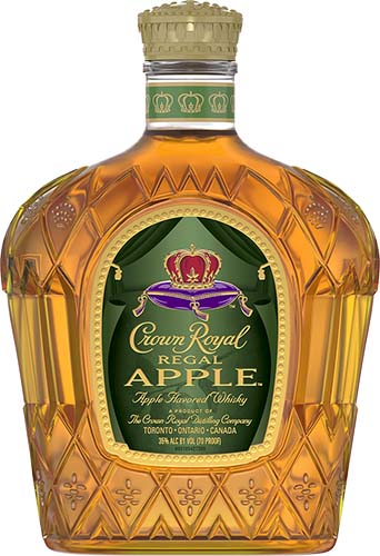 Crown Royal Regal Apple Flavored Whiskey 750ml