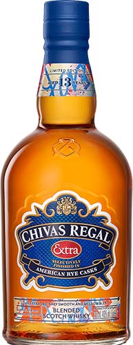Chivas Regal Extra American Rye Cask Finish 13 Year Old Blended Scotch Whiskey