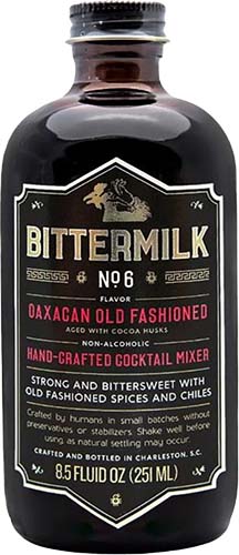 Bittermilk No 6 Oaxacan Old Fashioned Mixer Sgl B 8.5oz