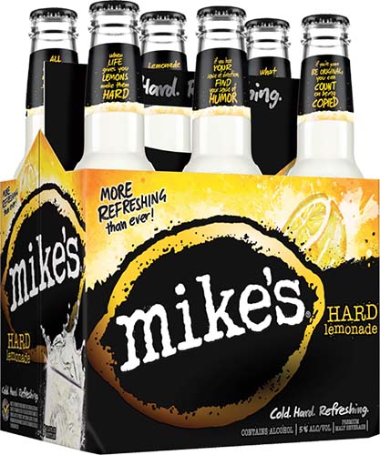 Mikes Hard Lemonade Bottles